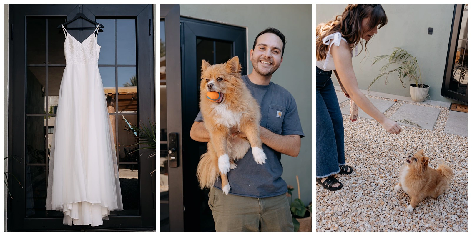 Los-cabos-elopement-photographer bride & groom getting ready together before their elopement in Los Cabos Baja California Sur
