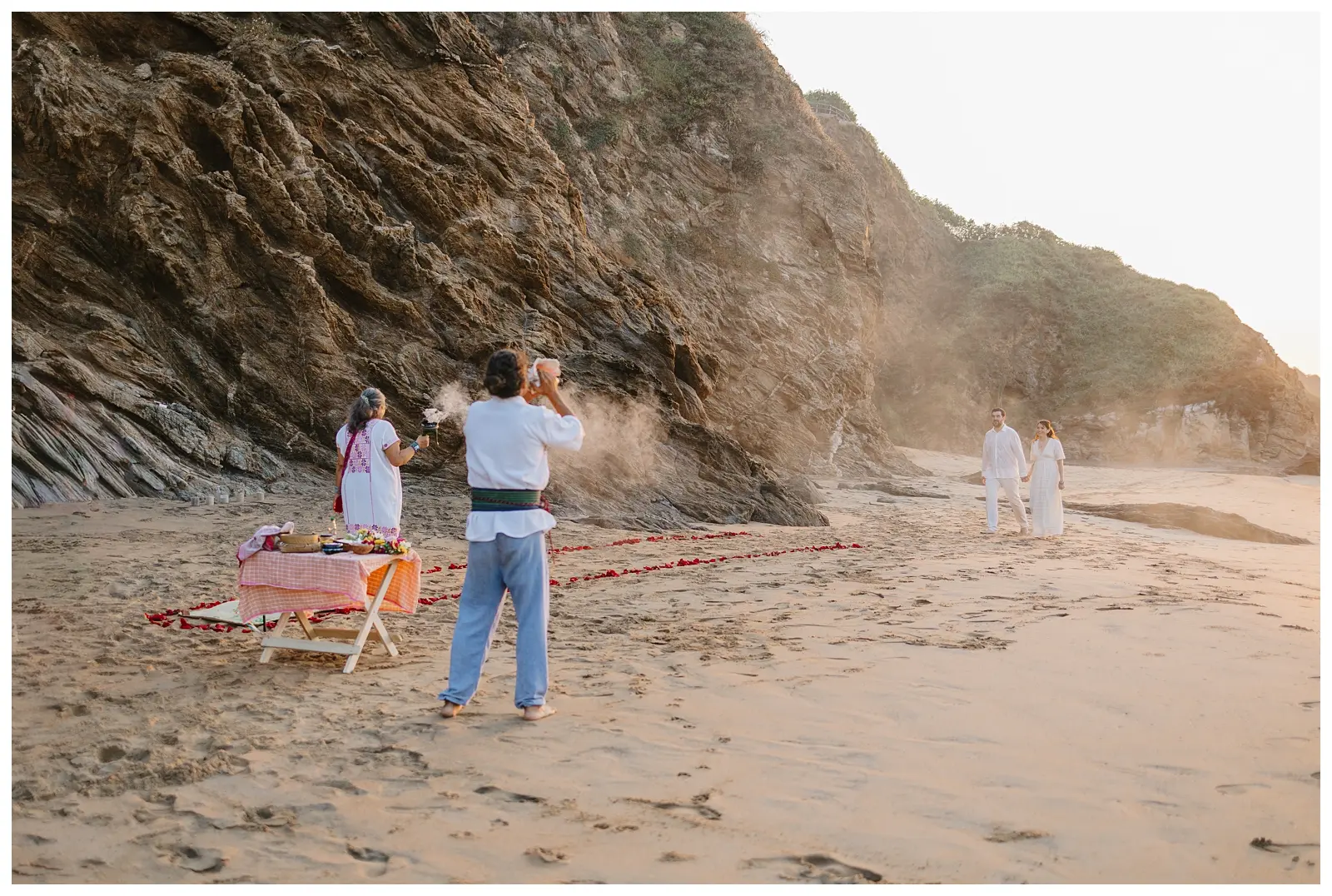 wedding ritual on Oaxaca