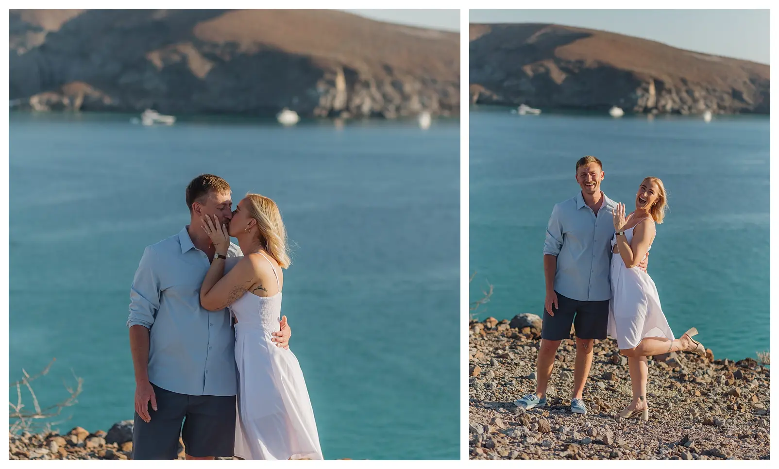 baja engagement photos