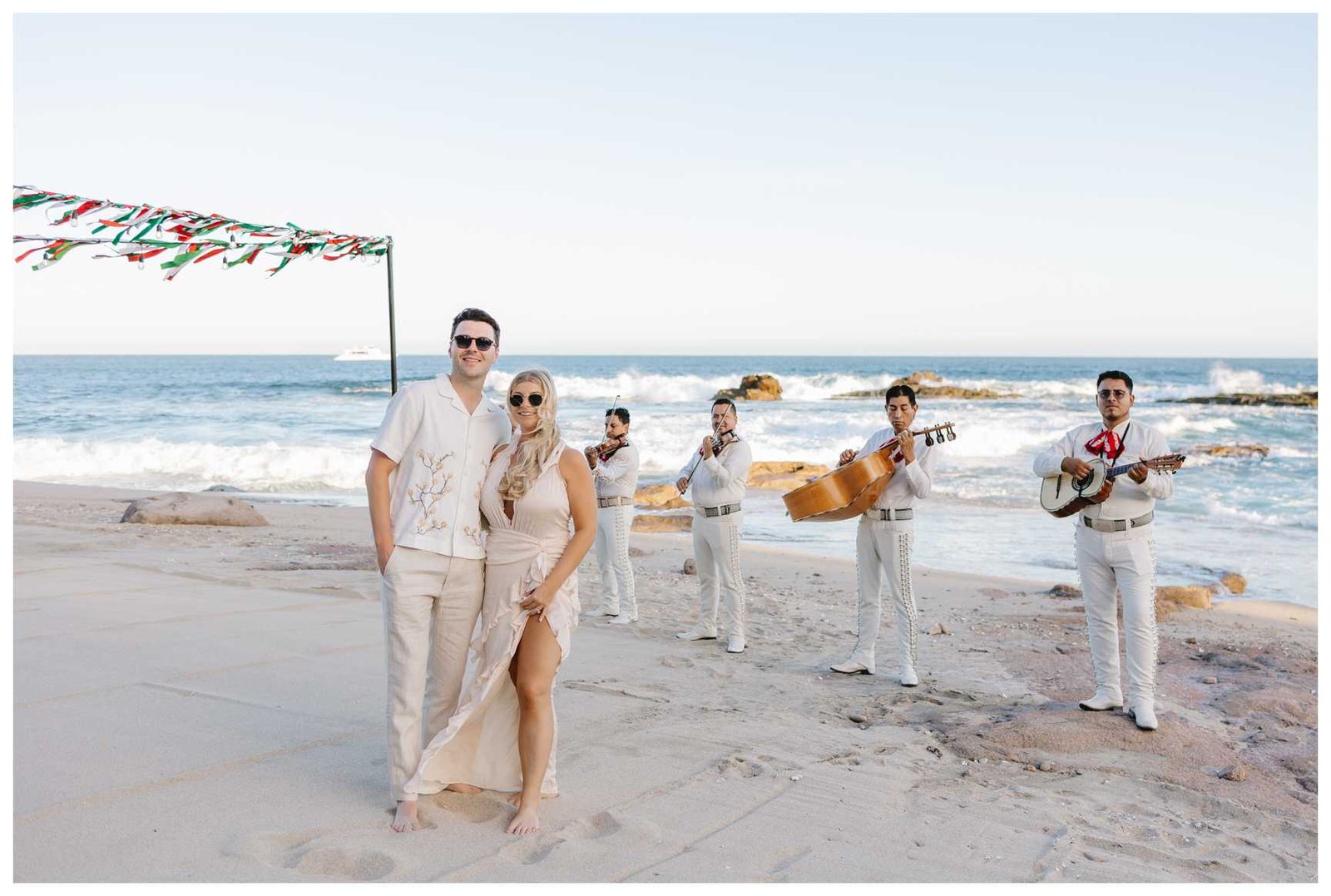 welcome party in Esperanza resort Cabo San Lucas.